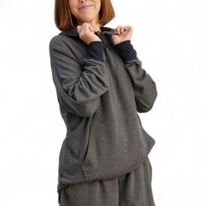 Jambys House Hoodie Unisex Size Large Grey Black